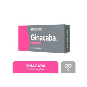 GINACABA CREMA VAG 20G INCLUYE 03 APLICADORES VAGINALES