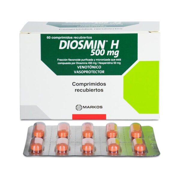 008675L DIOSMIN H 500 MG CAJA X 60 COMP. REC.