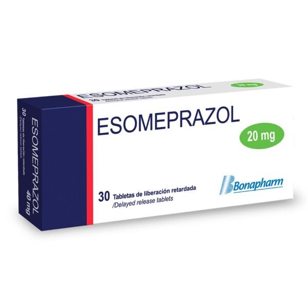 ESOMEPRAZOL 20MG (EPRAZ 20) CAJA X 30 CAPS LIBER. RETARD