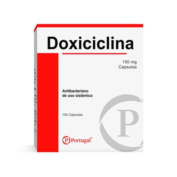 DOXICICLINA 100MG CAJA X 100 CAPS