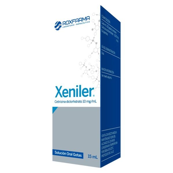 XENILER 10MG/ML SOL ORAL 15ML