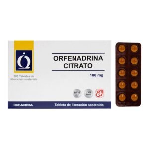 ORFENADRINA 100MG X 100 TAB LIB PROL.
