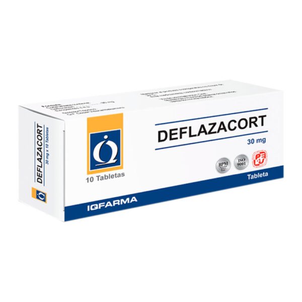 DEFLAZACORT 30MG. TABLETAS