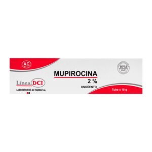 MUPIROCINA 2 % CREMA TUBO X 15 GR