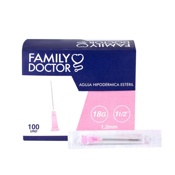 AGUJA N° 18 X 1 1/2 CAJA X 100 UNIDADES