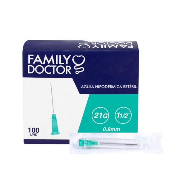 036299L AGUJA 21G X 1 1/2 X 100 UNID
