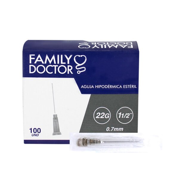 AGUJA 22G X 1 1/2 UNID