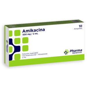 AMIKACINA 500MG/2ML IM.IV. X 10 AMP