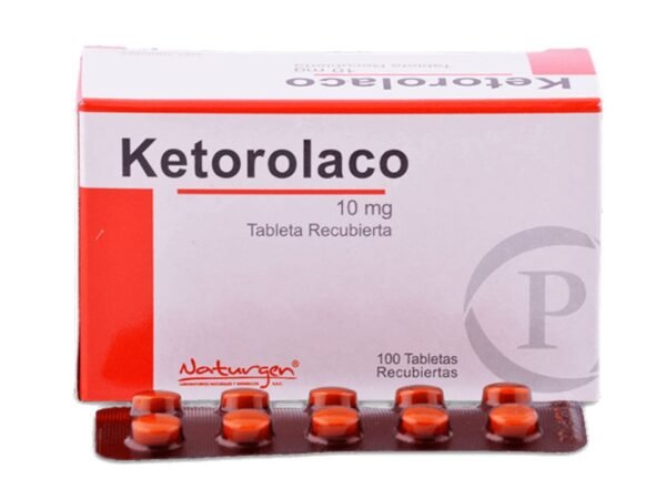 KETOROLACO 10MG X 100 TAB REC.