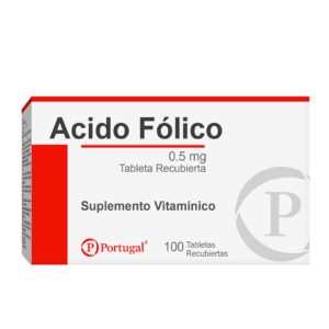 136049L ACIDO FOLICO 0.5MG CAJA X 100 TAB