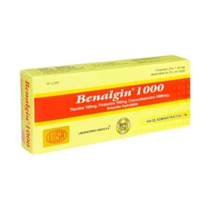 162899-1200-auto BENALGIN 10 000 1 AMP X 2ML+JERINGA DESCARTABLE 3ML