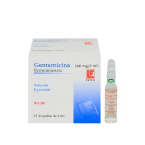 GENTAMICINA 160MG. AMPOLLA
