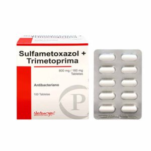 221125L SULFAMETOXAZOL + TRIMETOPRIMA 800MG/160MG CAJA X 100 TAB
