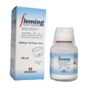 FLEMING AMOXI.250MG + ACID. CLAVUL.62.5MG SUSPENCION