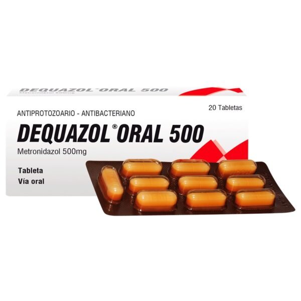 DEQUAZOL ORAL 500MG CAJA X 60 TAB ORAL