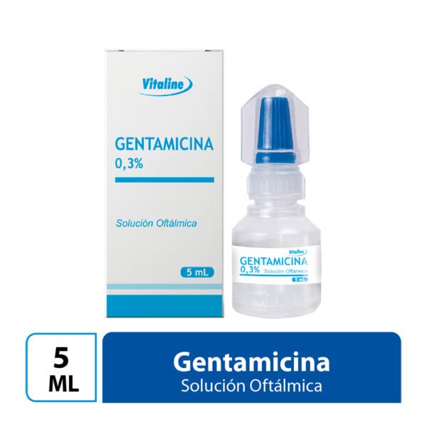 GENTAMICINA 0.3% GOTAS OFTALMICAS