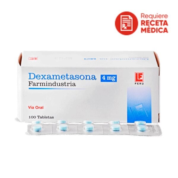 424750L DEXAMETASONA 4 MG CAJA X 100 TAB