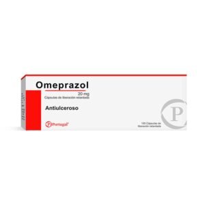 OMEPRAZOL 20MG CAJA X 100 CAPS LIB RETARD