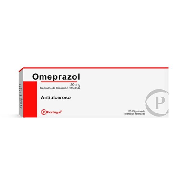 425383L OMEPRAZOL 20MG CAJA X 100 CAPS LIB RETARD