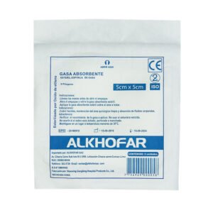 GASA ESTERIL 5CM X 5CM