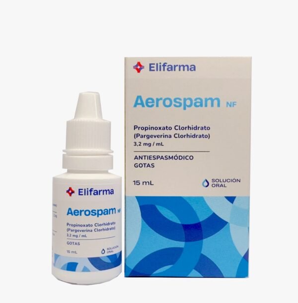 AEROSPAM GOTAS ANIESPASMODICO (PARGEVERINAPROPINOXATO CLORHIDRATO)