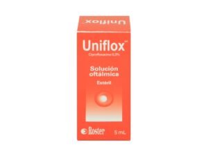 503111L CIPROFLOXACINO 0.3% ( UNIFLOX ) SOL. OFT X 5 ML