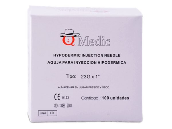 AGUJA 23G X 1" X 100 UNID