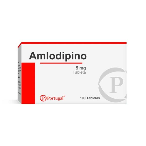 AMLODIPINO 5MG.CAJA X 100 TAB