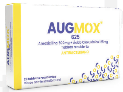 AUGMOX 625 CAJA X 20 TAB. REC.
