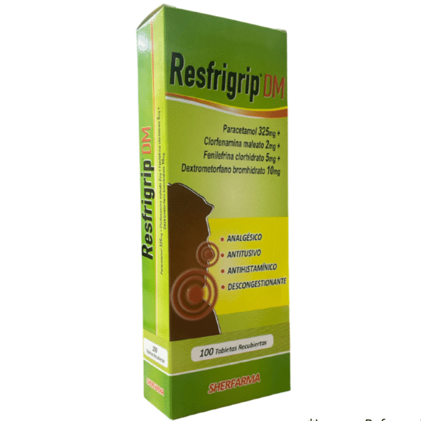RESFRIGRIP DM CAJA X 100 TAB REC