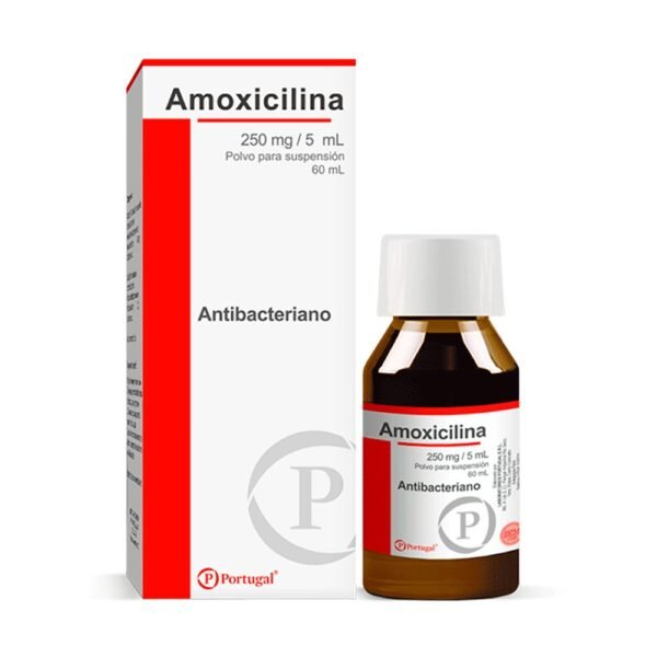 AMOXICICLINA  250MG/5ML POLVO PARA SUSPENSION 60ML