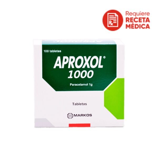 PERO APROXOL 1000 CAJA X 100 TAB