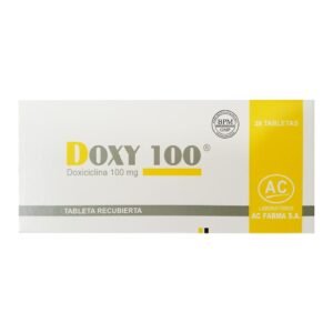 W DOXY 100 (DOXICICLINA 100MG) X 100 TAB
