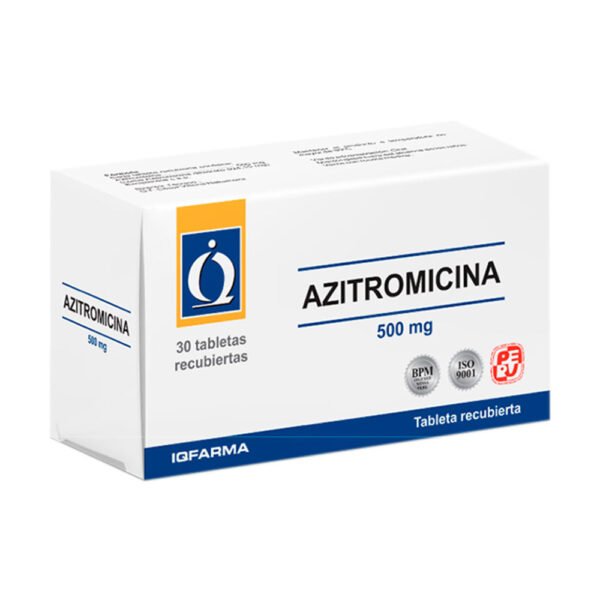AZITROMICINA 500 MG X 50 TAB REC.