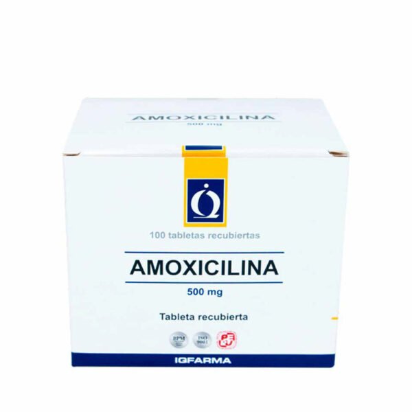 AMOXICILINA 500MG CAJA X 100 CAPS