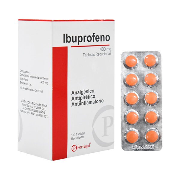 IBUPROFENO 400MG CAJA X 100 TAB