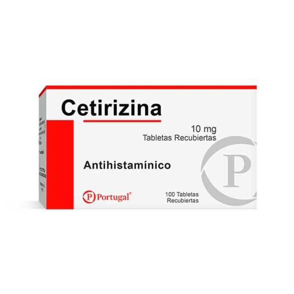 CETIRIZINA 10MG CAJA X 100 TAB
