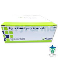 AGUA DESTILADA IV,IM. AMP X 5ML CAJA X 100 AMP