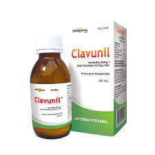 CLAVUNIL (AMOX.250MG.+ACID.CLAV.62.5MG)SUSPEN.