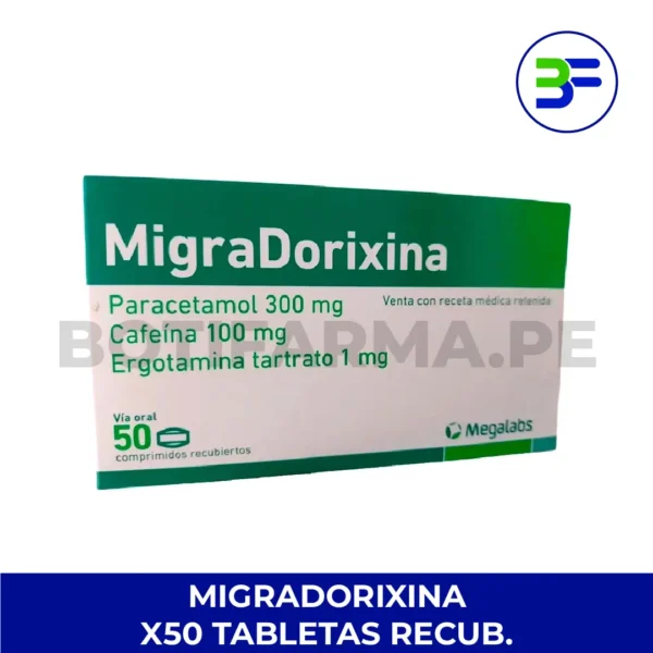 MIGRADORIXINA CAJA X 50 COMP